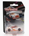 Majorette Nissan Skyline Gt-r (r35) Coupe 2009 1:64 Bílá Oranžová