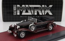 Matrix scale models Cord L-29 Phaeton Sedan Cabriolet Open 1931 1:43 Černá Červená