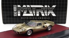 Matrix scale models Ford usa Gt40 Mkiii 1967 1:43 Gold Met