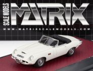 Matrix scale models Jaguar E-type Frua Roadster Open 1964 1:43 Bílá