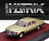 Matrix scale models Mercedes benz S-class 300sd Turbodiesel (w116) Usa Version 1977 1:43 Gold Met