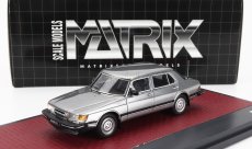 Matrix scale models Saab 900 Cd Turbo 1986 1:43 Grey Met