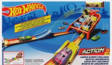 Mattel hot wheels Accessories Launch Across Challenge With Car 1:64 Různé