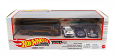 Mattel hot wheels Audi Set 4x Euro Hauler Car Transporter - Quattro Sport N 3 - Lamborghini Essenza - Sauber Mercedes N 61 24h Le Mans 1:64 Různé