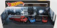 Mattel hot wheels Bugatti Set 4x Truck Car Transporter - Chiron - Koenigsegg Agera R - Mclaren Speedtail 1:64 Různé