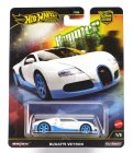 Mattel hot wheels Bugatti Veyron 2009 1:64 Bílá Světle Modrá