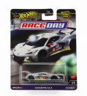 Mattel hot wheels Chevrolet Corvette C8.r 5.5l V8 Team Corvette Racing N 4 24h Daytona 2020 M.fassler - O.gavin - T.milner 1:64 Stříbrná Žlutá