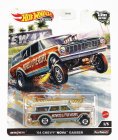 Mattel hot wheels Chevrolet Nova Sw Station Wagon Gasser 1964 1:64 Světle Modré Dřevo