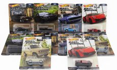Mattel hot wheels Chevrolet Set Assortment 10 Pieces Fast & Furious 1:64 Různé