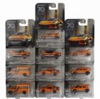 Mattel hot wheels Fiat Set Assortment 10 Pieces - 70 Years Edition 1:64 Orange