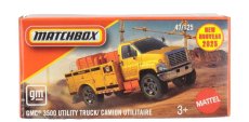 Mattel hot wheels GMC 3500 Utulity Truck 2018 1:64 Žlutá