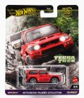 Mattel hot wheels Mitsubishi Pajero Evolution 2004 1:64 Red