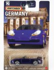 Mattel hot wheels Porsche 911 996 Cabriolet 1998 1:64 Blue