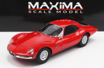 Maxima Alfa romeo Giulia Tz2 Coupe Pininfarina 1965 1:18 Alfa Red