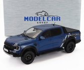 Mcg Ford usa Ranger Raptor Pick-up Double Cabine 2023 1:18 Blue