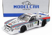 Mcg Lancia Beta Montecarlo Turbo Team Martini Racing N 65 8th 24h Le Mans 1981 Michele Alboreto - Eddie Cheever - Carlo Facetti 1:18 Bílá Světle Modrá