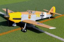 RC letadlo Messerschmitt Bf 109F 1,62m (Zatahovací podvozek)