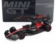 Mini-gt Alfa romeo F1  C43 Team Stake N 77 Australian Gp 2023 Valtteri Bottas 1:64 Černá Červená