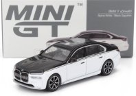 Mini-gt BMW 7-series I7 Xdrive60 Lhd 2023 1:64 Bílá Černá