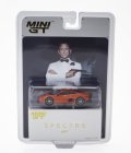 Mini-gt Jaguar C-x75 2015 - 007 James Bond - Spectre - English Blister Packaging 1:64 Firesand Met