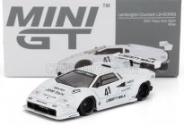 Mini-gt Lamborghini Countach N 41 Jdm Style Lb Works Auto Salon Tokyo Lhd 2024 1:64 Bílá