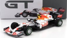 Mini-gt Red bull F1  Rb16b Honda Team Red Bull Racing Ra620h N 11 3rd Turkish Gp 2021 Sergio Perez 1:64 Bílá Červená