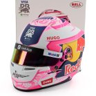 Mini helmet Bell helmet Casco Helmet F1 Liam Lawson Team Visa Cash App Racing Bulls N 30 Season 2025 1:2 Růžová Bílá Modrá