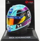 Mini helmet Schuberth helma F1 Vf-22 Team Haas N 47 Miami Gp 2022 1:4