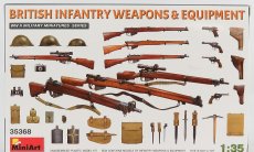 Miniart Accessories British Infantry Military Weapons & Equipment 1:35 /