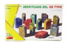 Miniart Accessories Jerrycans 20l Usa Type 1942 1:24 /