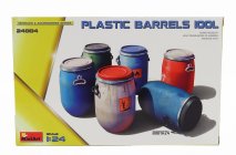 Miniart Accessories Plastic Barrels Oil 1:24 /