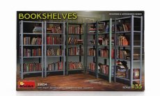 Miniart Accessories Scaffalatura Libreria - Bookshelves 1:35 /