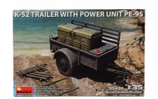 Miniart Accessories Trailer With K-52 Power Unit Pe-95 Military 1945 1:35 /