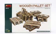 Miniart Accessories Wooden1950 Pallet Set 1:48 /