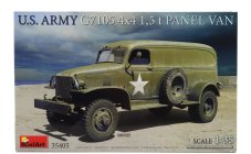 Miniart Chevrolet G7105 4x4 Truck Panel Van Military 1955 1:35 /