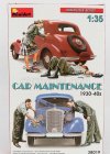 Miniart Figures Car Mechanic Maintenance 1935 1:35 /