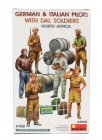 Miniart Figures German And Italian Pilots Dal Soldiers North Africa 1:48 /