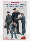Miniart Figures German Railroad Staff 1930-40s 1:35 /