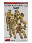 Miniart Figures Military British Armoured Car Crew 1:35 /