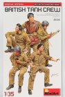 Miniart Figures Soldati - British Soldiers Military Tank Crew 1:35 /