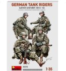 Miniart Figures Soldier German Tank Riders Military Winter Uniform 1944 1:35 /