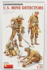 Miniart Figures U.s. Mine Detectors 1:35 /
