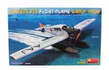 Miniart Junkers F13 Float Plane Military Airplane 1942 1:48 /