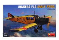Miniart Junkers F13 Military Airplane 1942 1:48 /