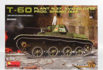 Miniart Krupp T-60 Tank Sverdlovsk Spring 1942 1:35 /