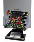 Minichamps Accessories Steering Wheel - Volante F1  Mercedes Gp Mgpw03 Petronas Season 2012 Michael Schumacher 1:2 Černá Stříbrná