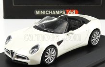 Minichamps Alfa romeo 8c Competizione Spider 2008 1:64 Bílá