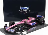 Minichamps Alpine F1  A523 Team Bwt Alpine N 10 Season 2023 Pierre Gasly 1:18 Modrá Růžová