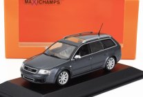 Minichamps Audi A6 Rs6 Avant Sw Station Wagon 2002 1:43 Grey Met