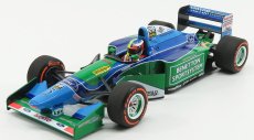 Minichamps Benetton F1  B194 Ford Mild Seven (car Of Michael Schumacher 1994 World Champion) Demonstration Run Gp Belgium Spa 2017 Mick Schumacher 1:18 Modrá Zelená